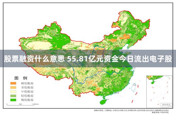 股票融资什么意思 55.81亿元资金今日流出电子股