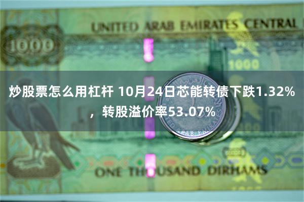 炒股票怎么用杠杆 10月24日芯能转债下跌1.32%，转股溢价率53.07%